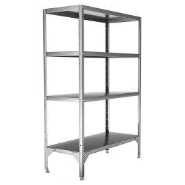 Стеллаж кухонный Hessen С-1,6*12*6/4 нерж. купить в Е.Маркет
