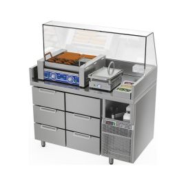 Станция для бургеров и хот-догов ATESY Бавария БХС -1235.700-02-1 купить в Е.Маркет