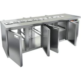 Стол для салатов сквозной HICOLD SL2T-1111/GN купить в Е.Маркет