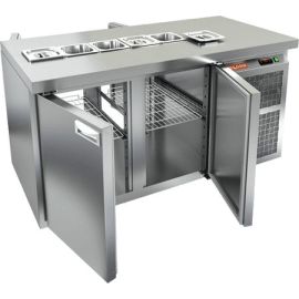 Стол для салатов сквозной HICOLD SL2T-11/GN купить в Е.Маркет