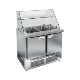 Стол для салатов HICOLD SLE3-11GN высокое стекло купить в Е.Маркет