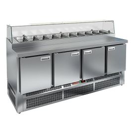 Стол для пиццы HICOLD PZE2-1111/GN стекло купить в Е.Маркет