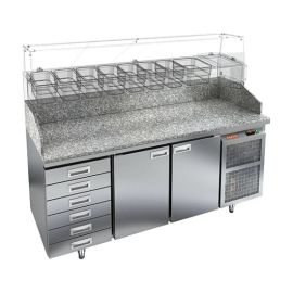 Стол для пиццы HICOLD PZ4-11/GN 6R (без витрины) купить в Е.Маркет