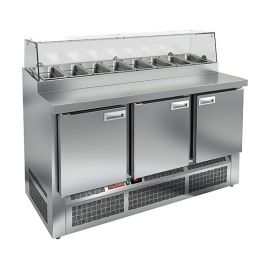 Стол для пиццы HICOLD PZE2-111/GN стекло купить в Е.Маркет