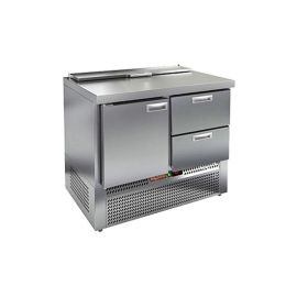 Стол для салатов HICOLD SLE2-12SN О с крышкой и задней стенкой купить в Е.Маркет