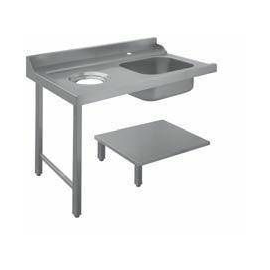 Стол для грязной посуды Apach 80207 1200ММ левый купить в Е.Маркет