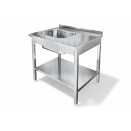 Стол для грязной посуды KAYMAN СПМ-121/0907 ПРАВЫЙ купить в Е.Маркет