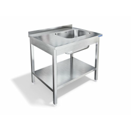 Стол для грязной посуды KAYMAN СПМ-121/0907 ЛЕВЫЙ купить в Е.Маркет