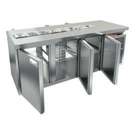 Стол для салатов сквозной HICOLD SL2T-111/GN купить в Е.Маркет