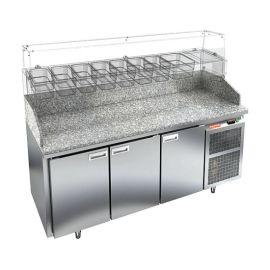 Стол для пиццы HICOLD PZ3-111/SN (без витрины) купить в Е.Маркет