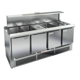 Стол для салатов HICOLD SLE3-1111GN полипропилен купить в Е.Маркет