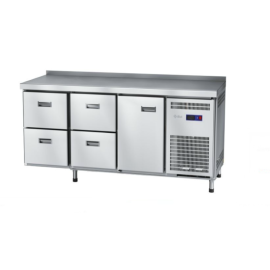 Стол морозильный Abat СХН-70-02 (1 дверь, 4 ящика, борт) купить в Е.Маркет