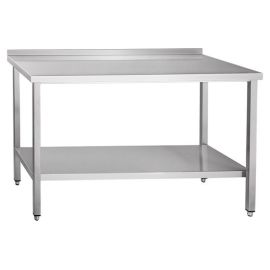 Стол производственный Abat СПРП-6-5 каркас из нерж. стали, с полкой купить в Е.Маркет