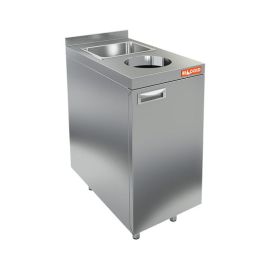 Стол под мусорный бак HICOLD НБМСЗМДСО-4/7Б купить в Е.Маркет