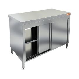 Стол производственный сквозной HICOLD НСЗК-8/7Т, двери-купе купить в Е.Маркет