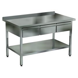 Стол с выдвижными ящиками Кобор СПБЯ-120/70 купить в Е.Маркет