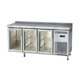 Стол холодильный Abat СХС-70-02 (3 двери-стекло, борт) купить в Е.Маркет