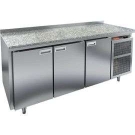 Стол холодильный HICOLD GN 111/TN с бортом камень купить в Е.Маркет