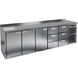 Стол холодильный HICOLD GN 11133 BR2 TN с бортом купить в Е.Маркет