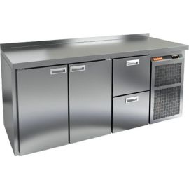 Стол холодильный HICOLD BN 112 BR2 TN с бортом купить в Е.Маркет