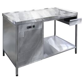 Стол холодильный Finist СХСо-1100-700 (боковой холодильный агрегат) купить в Е.Маркет