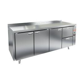 Стол холодильный HICOLD GN 1112/TN P с бортом (выносной агрегат) купить в Е.Маркет