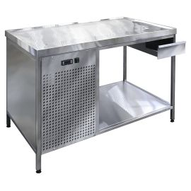 Стол холодильный Finist СХСо-1200-700 (боковой холодильный агрегат) купить в Е.Маркет