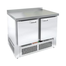 Стол холодильный HICOLD GNE 11/TN W с бортом купить в Е.Маркет