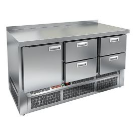 Стол холодильный HICOLD SNE 122/TN с бортом купить в Е.Маркет