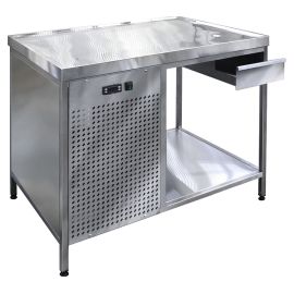 Стол холодильный Finist СХСо-1000-700 (боковой холодильный агрегат) купить в Е.Маркет