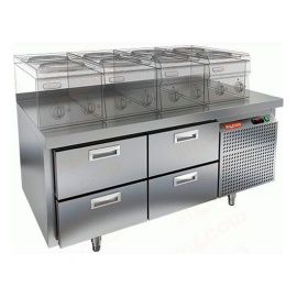 Стол холодильный HICOLD GN 22/TN LT купить в Е.Маркет