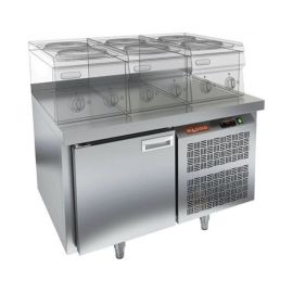 Стол холодильный HICOLD GN 1/TN LT с бортом купить в Е.Маркет