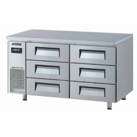 Стол холодильный Turbo air KUR15-3D-6 600 мм купить в Е.Маркет