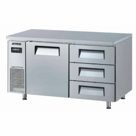 Стол холодильный Turbo air KUR15-3D-3 600 мм купить в Е.Маркет