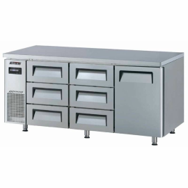 Стол холодильный Turbo air KUR18-3D-6 600 мм купить в Е.Маркет