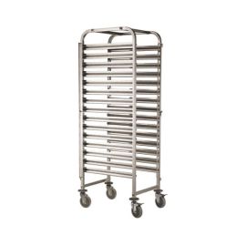 Тележка стеллажная для печи Foodatlas YZD-100A 810х670х1700, 16 ярусов купить в Е.Маркет