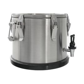 Термоконтейнер Foodatlas Pro 10 л с краном, нержавеющая сталь купить в Е.Маркет