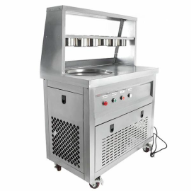 Фризер для жареного мороженого Foodatlas KCB-1Y (контейнеры, стол для топпингов) купить в Е.Маркет