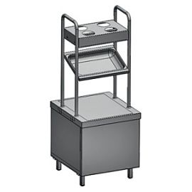 Прилавок для подносов и столовых приборов Rada ПП-2-6/7СХ купить в Е.Маркет