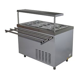 Прилавок-витрина охлаждаемый открытый Rada ПВО-11/7 купить в Е.Маркет