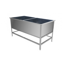 Ванна котломоечная Hessen ВК 2/8 нерж. купить в Е.Маркет