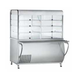 Прилавок-витрина Abat ПВВ(Н)-70М-С-ОК купить в Е.Маркет