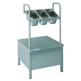 Прилавок для подносов и столовых приборов Rada ПП-1-6/7СН Дана купить в Е.Маркет