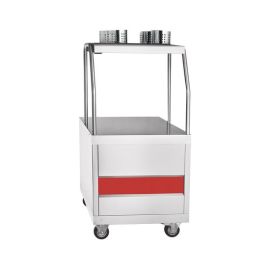 Прилавок для столовых приборов Abat ПСП-70ПМ купить в Е.Маркет