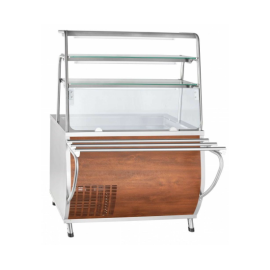 Прилавок-витрина охлаждаемый Abat ПВВ(Н)-70Т-НШ кашир. купить в Е.Маркет