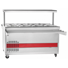 Прилавок-витрина Abat ПВВ(Н)-70ПМ-01-НШ купить в Е.Маркет