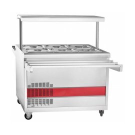 Прилавок-витрина охлаждаемый Abat ПВВ(Н)-70ПМ-НШ купить в Е.Маркет