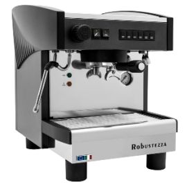 Кофемашина рожковая ROBUSTEZZA ST1E высокие группы, черная купить в Е.Маркет