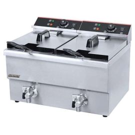 Фритюрница Airhot EF10T+10T с краном купить в Е.Маркет