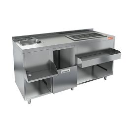 Барная станция HICOLD НБМКС-16/5БПК (без ящика и вертушки) купить в Е.Маркет